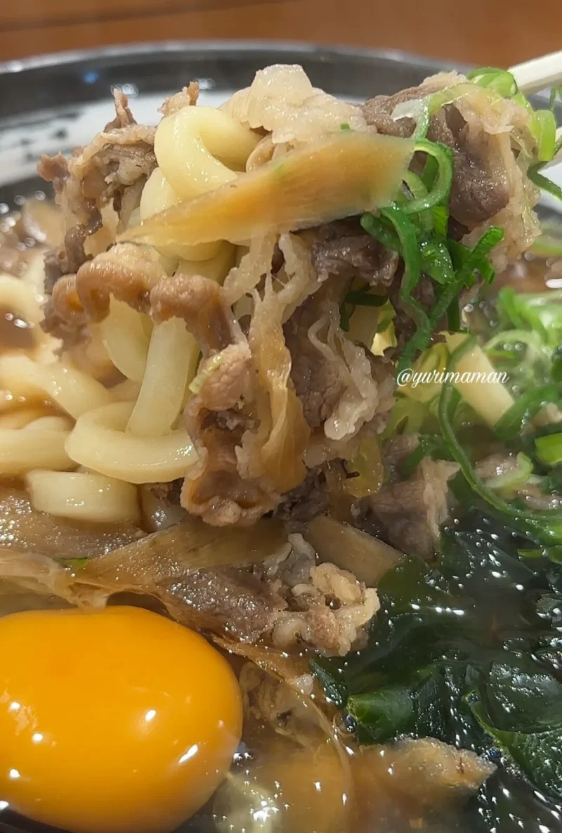 かめや肉うどん2