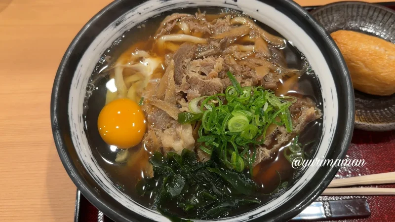 かめや肉うどん1