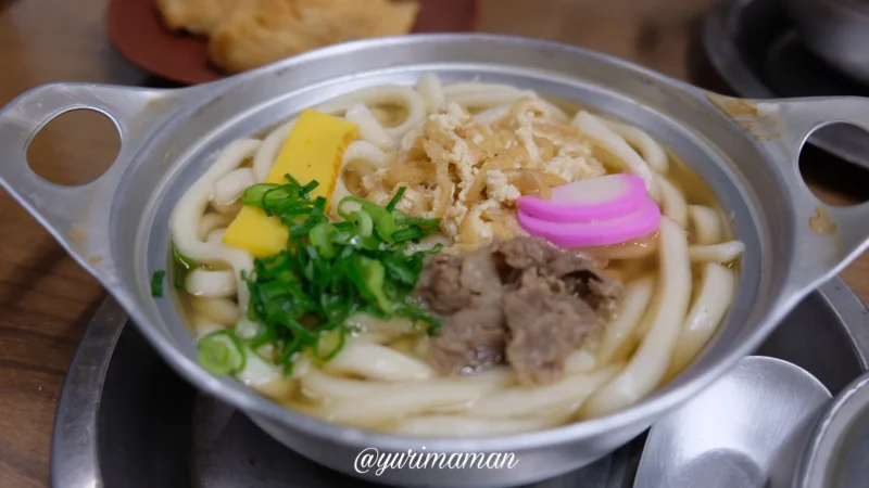 ことり鍋焼きうどん松山2