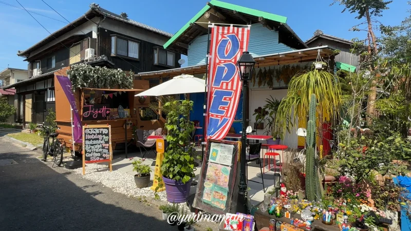 ジジェットドチライカ_松山市堀江カフェ2