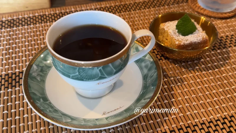 Malupiniマルピニ松山_食後のコーヒー