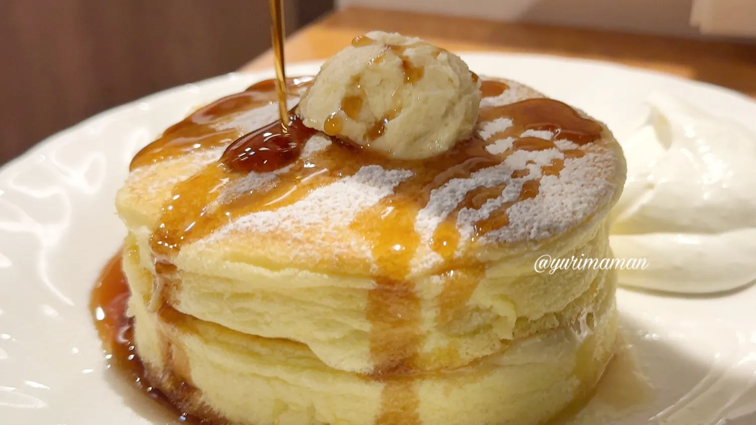 さかい珈琲松山銀天街店_パンケーキ2