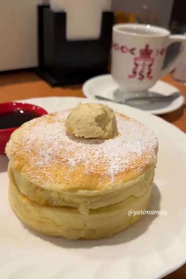 さかい珈琲松山銀天街店_パンケーキ1