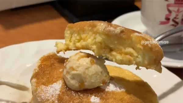 さかい珈琲松山銀天街店_パンケーキ2