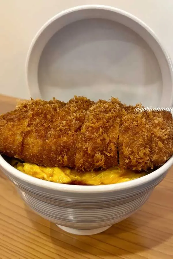 とんかつ丸七の焼きカツ丼｜西予市ランチ1