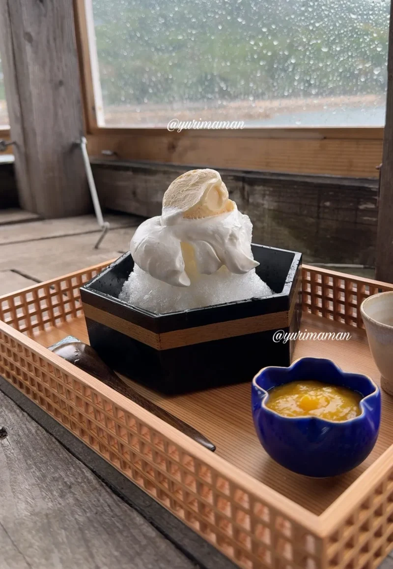 ごごしまパーキング_興居島カフェ_かき氷1