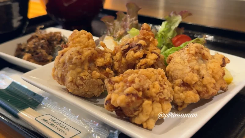 明石焼き蛸松_唐揚げ定食ランチ3