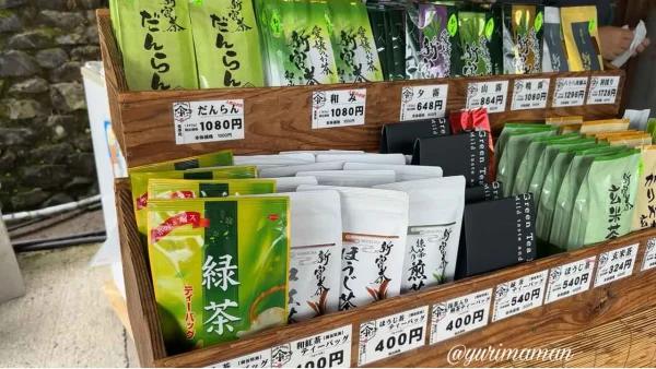 新宮あじさいの里を管理している大西茶園さんの新茶にも注目