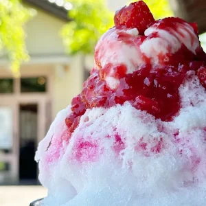 まちの駅カフェ金木犀かき氷_サムネイル画像
