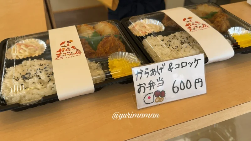 からき天ぷら立花店_お弁当