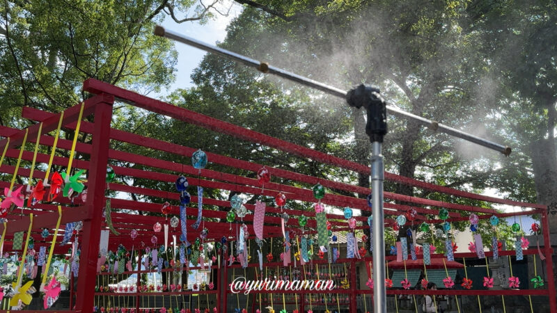 高忍日賣神社_風鈴回廊2024-涼しい