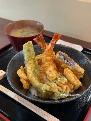 ピリカのんの_天丼ランチ1