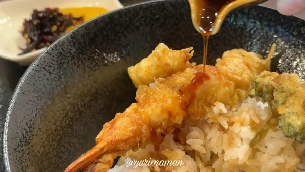 ピリカのんの_天丼ランチ3