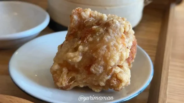 炒飯専門店トーマス（砥部町）ランチのからあげ