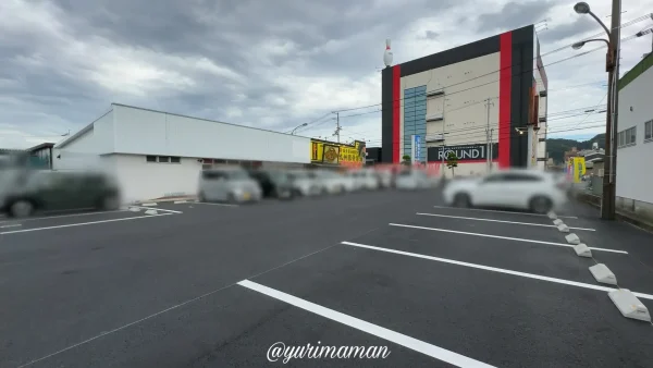 九州豚骨醤油 鯉から竜 松山店_駐車場