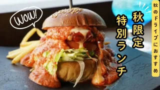 今治市うみいろの秋限定バーガーサムネイル画像