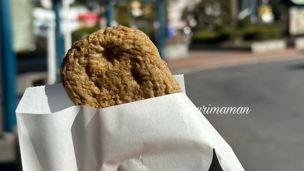 安岡蒲鉾のじゃこ天、揚げたての美味しさが特徴で食べ歩きにも最適