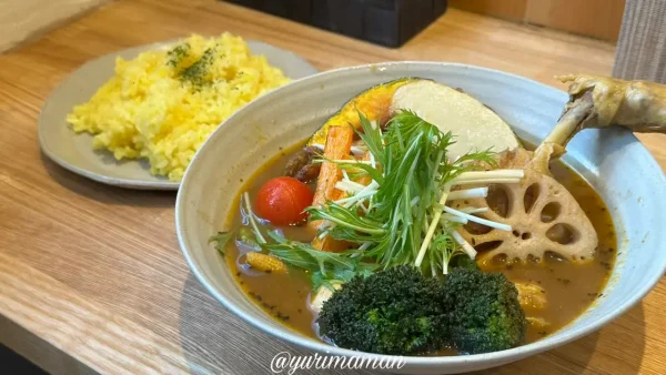 カレーなまらえんの北海道スープカレーで寒い冬を乗り切ろう