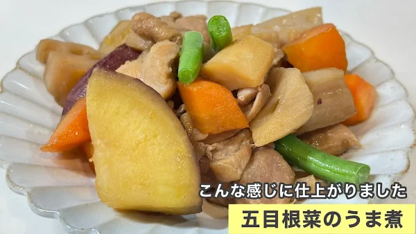 コープ自然派しこくの「ミールキット」五目根菜のうま煮2