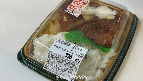 ダイレックス伊予店のタルタルチキンカツ弁当1