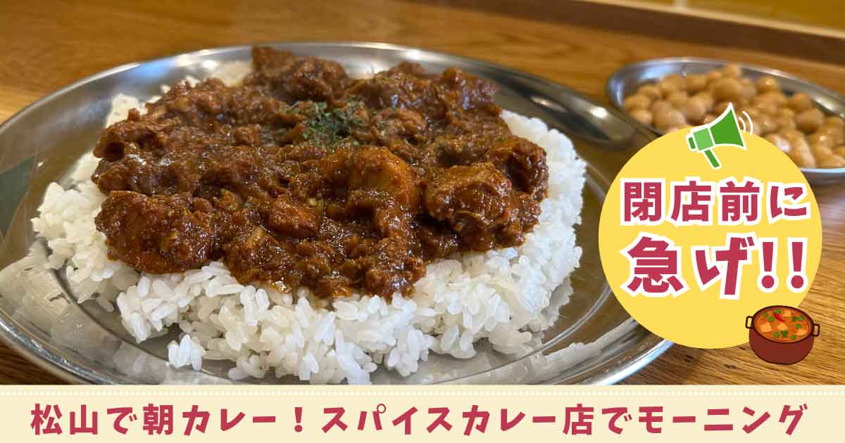 松山プネウマカレー松山市三番町のスパイスカレー店_サムネイル画像