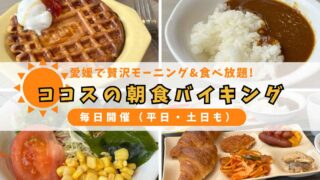 ココス朝生田店のモーニングバイキング（松山市）サムネイル画像