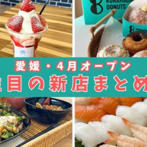 2025年4月オープン愛媛の新店まとめ｜カフェ・スイーツ・グルメスポット紹介サムネイル画像