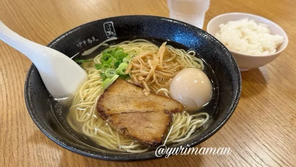 hajime新居浜店の朝ラーメン「中華そば」2