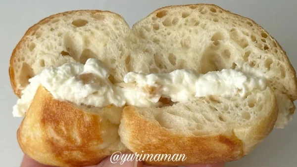 松山市のKIJIUMA BAGEL（キジウマベーグル）のレモンスプレッド2