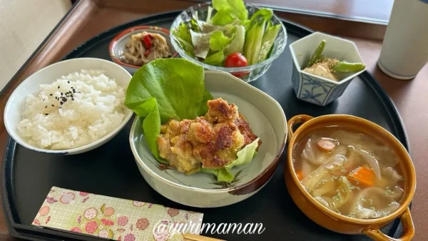 古民家カフェ茜（東温市）ランチは週替わり1