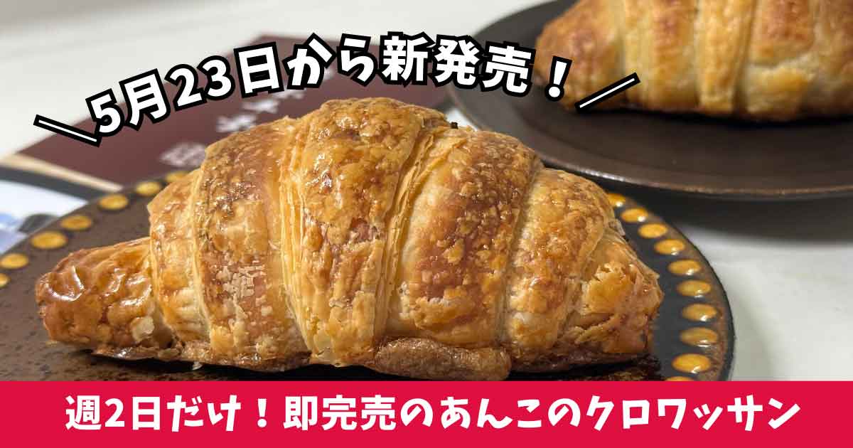 薄墨羊羹（松山市）新発売クロワッサン_サムネイル画像