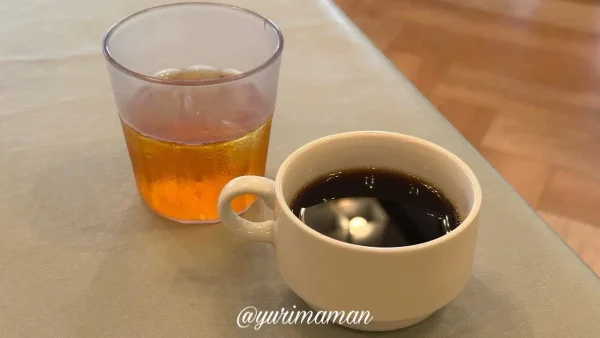 ウェルピア伊予のランチバイキングのドリンク