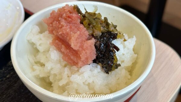 AZホテル愛媛土居インター店の朝食バイキングの明太子