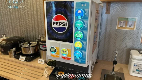 AZホテル愛媛土居インター店のソフトドリンクバー1