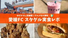 愛媛FCホーム戦のスタジアムグルメ実食レポのサムネイル画像