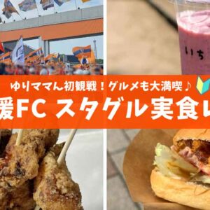 愛媛FCホーム戦のスタジアムグルメ実食レポのサムネイル画像