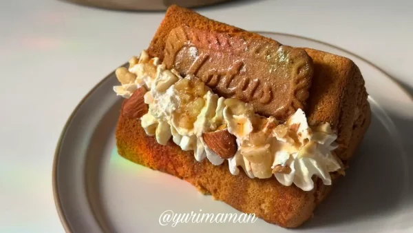松山市のgurube限定スイーツ｜シフォンサンド1