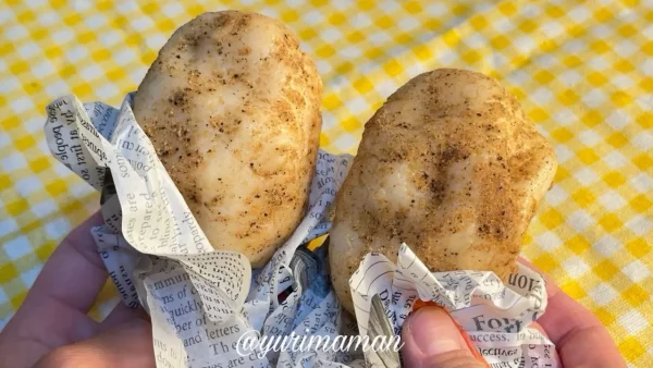 新居浜で販売されている韓国発のじゃがいもパン「カムジャパン」3