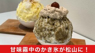 甘味霧中のかき氷がいよてつ高島屋の催事で提供_サムネイル画像