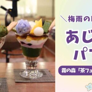 道の駅 霧の森のあじさいパフェ（2025年）サムネイル画像