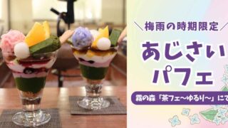 道の駅 霧の森のあじさいパフェ（2025年）サムネイル画像