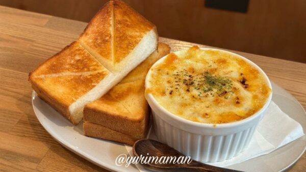 喫茶ベレンス（松山市）ポテグラ＆トーストセット1