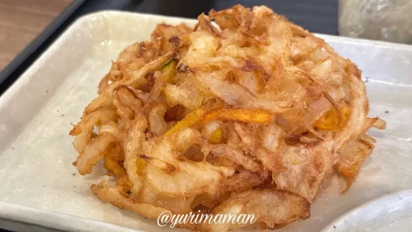 四国中央市「ぴっぴや」のかき揚げ（天ぷら）