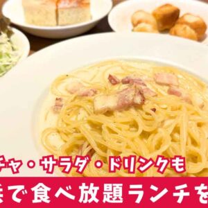 カプリチョーザ イオンモール新居浜店のランチビュッフェ｜サムネイル画像