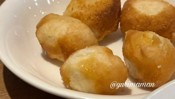 もちもち食感が人気の揚げフォカッチャ（チョコ・きなこ）