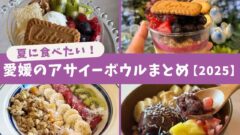 2025年夏に愛媛でアサイーボウルが楽しめるカフェとキッチンカーのまとめ