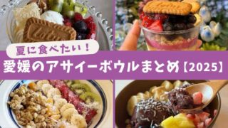 2025年夏に愛媛でアサイーボウルが楽しめるカフェとキッチンカーのまとめ