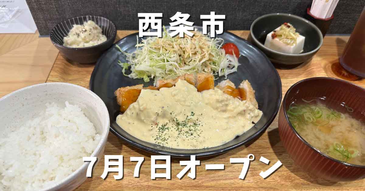 JR伊予西条駅近くにオープンしたお食事処エキマエ｜サムネイル画像