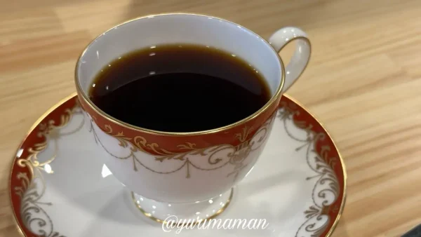 おすすめは「まちなかブレンド」4種の豆をブレンドした基本の一杯。