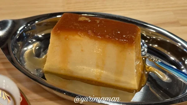 まちなか珈琲焙煎所の店主こだわりのクリームチーズプリン1